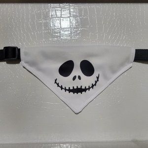 Halloween Pet Collar + Bandana -Jack Skellington